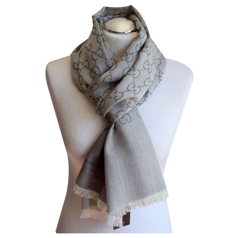 gucci scarves silk|Gucci grey scarves women's.